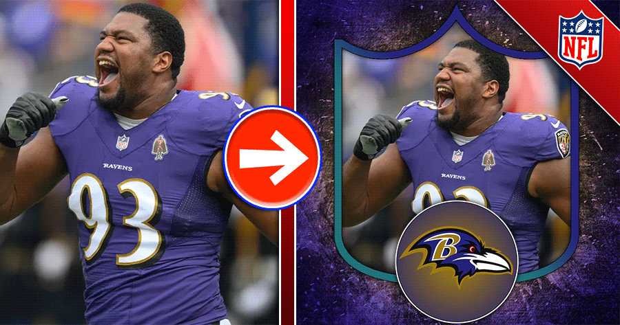 Show Support For Baltimore Ravens With NFL Frame!