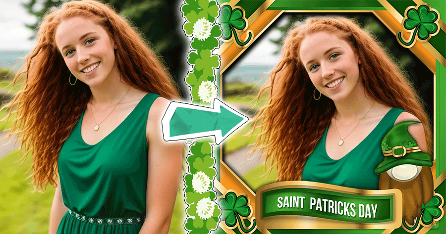 Celebrate St. Patrick's Day With This Lucky Frame ☘️