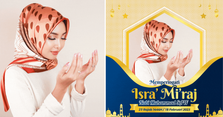 Happy Isra Miraj Day! Upload Your Photo And Pay Respect