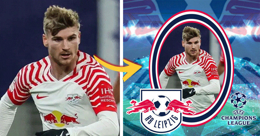 Machen Sie ein UCL-Foto zur Unterst&uuml;tzung von RasenBallsport Leipzig E.V.!