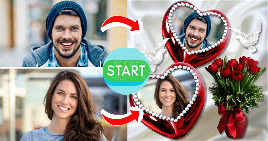 Capture Your Romantic Love Moments With Our Photo Frames!