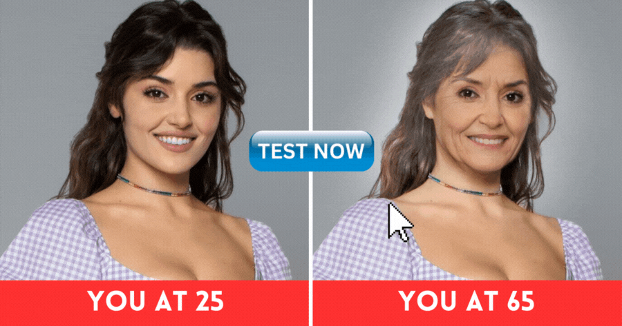 Time Machine Effect| See Yourself At 65!