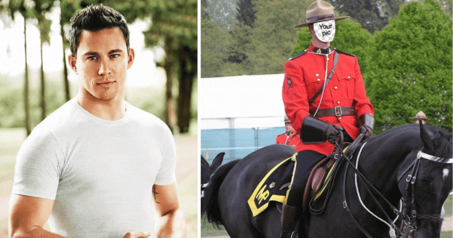 Transform Yourself Into A Royal Canadian Mounted Police