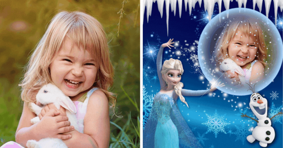 Add Your Photo To Start The Frozen Journey With Elsa!