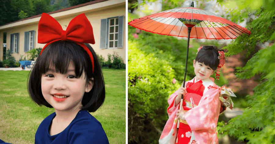 Create Kimono Photos For Your Kids On Girls' Festival!