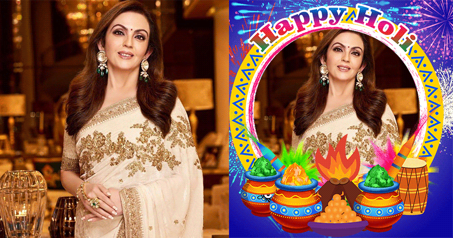 Create Your Happy Holi Photo Frame For Free