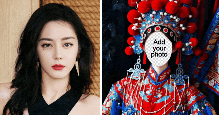 Create Your Photo With The Chinese Opera Costume Filter!