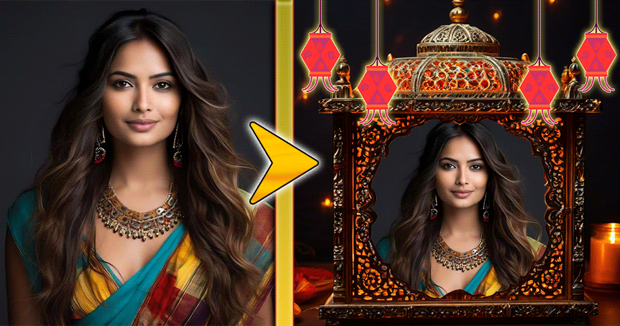 Create Your Special Lamp Photo Now!