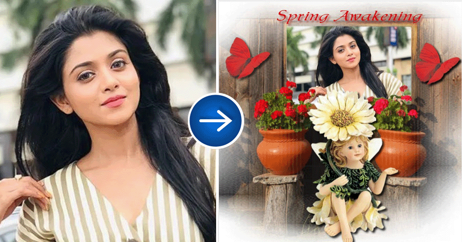 Add Your Photo To Wake Up Spring In This Frame!