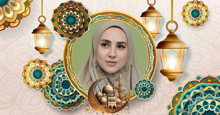 Joyeux Ramadan! Faites votre photo maintenant! Gratuit!