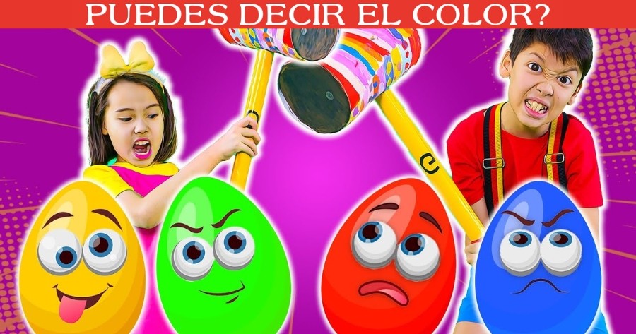 &iquest;Puedes Decir El Color De Cada Huevo Sorpresa?
