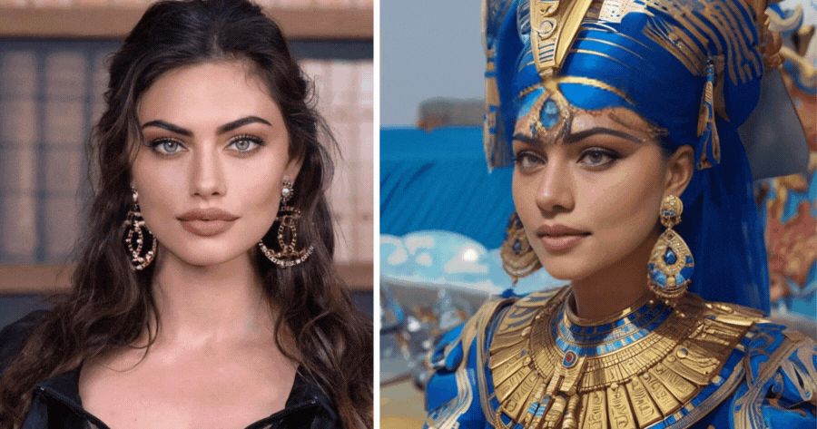 Turn Yourself Into The Egypt Queen!