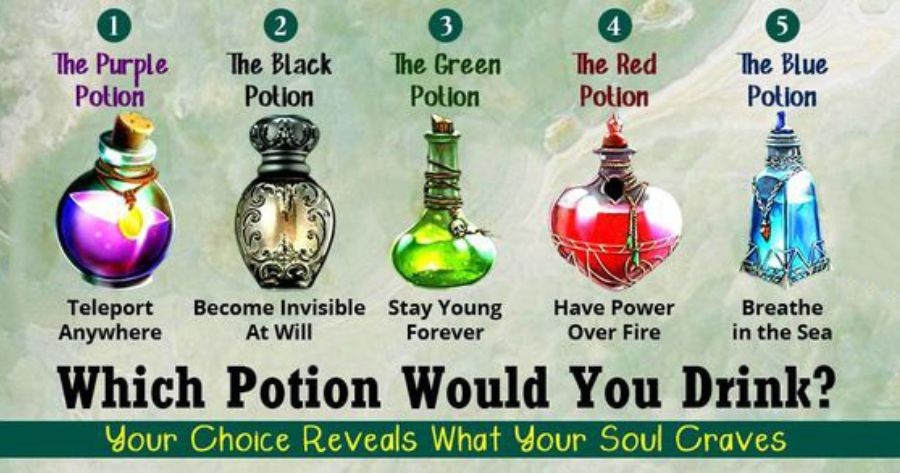 Which Potion Would You Drink?