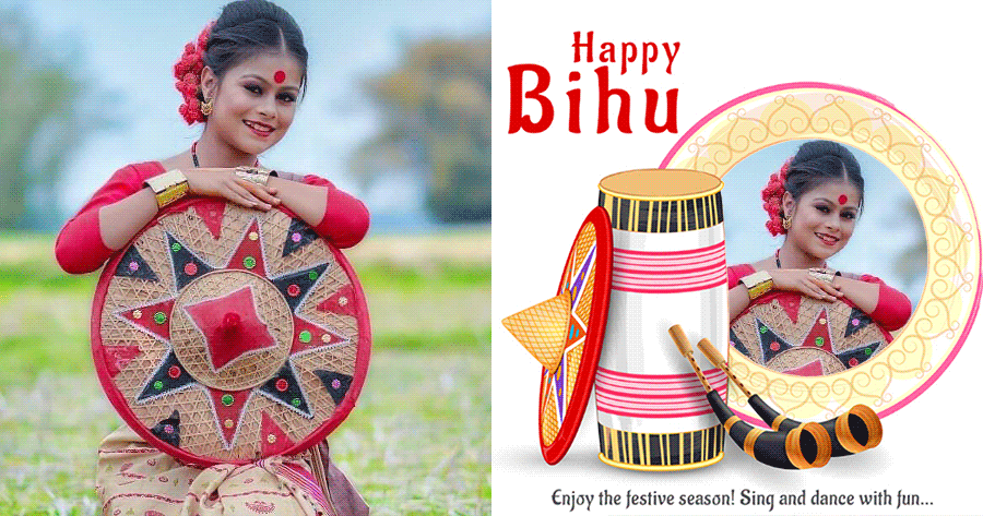 Create Happy Bohag Bihu Photo For You For Free