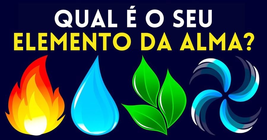 Qual &eacute; o seu elemento da alma?