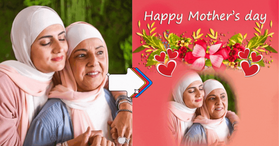 🌺 Bingkai Hari Ibu Bahagia - Klik di Sini