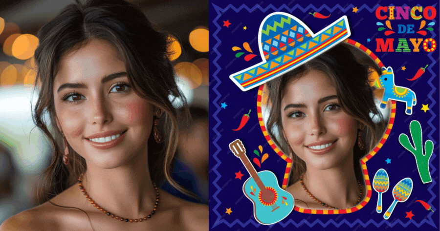 Add Your Photo To Celebrate Cinco De Mayo!