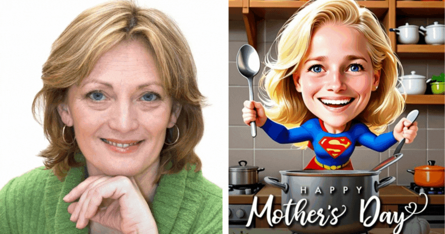Add Your Photo To Celebrate Mother's Day With Special Effects