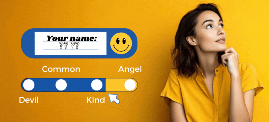 ما هو مؤشر اللطف الخاص بك بناءً على اسمك؟