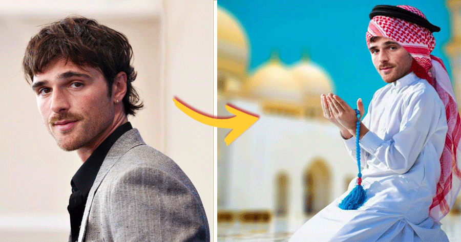 Transform Your Photo For Prayer Sign With Arab Costume