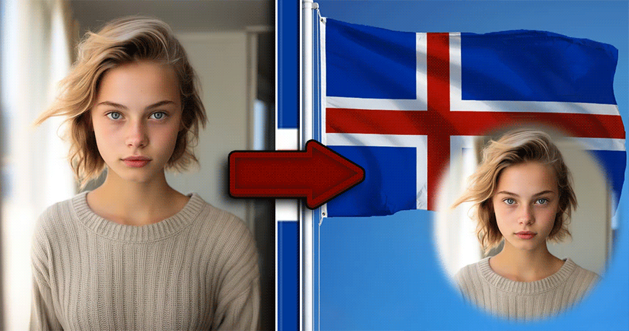 Frame Your Photo With The Icelandic Colors