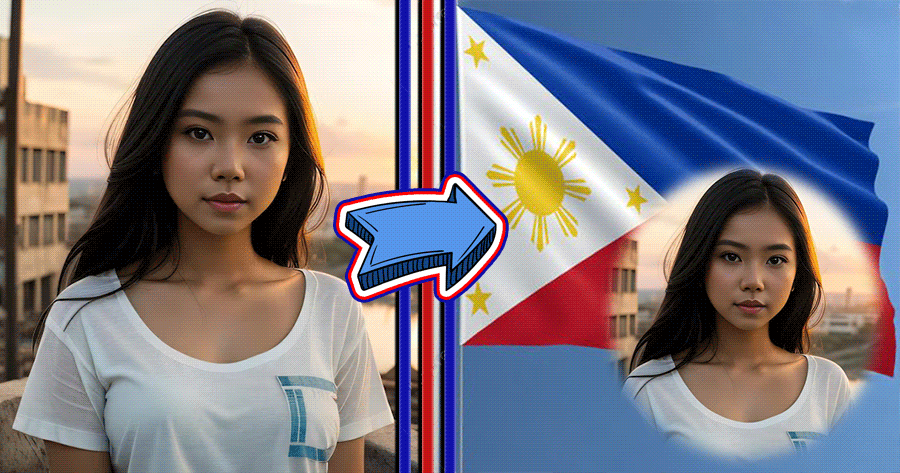 Proudly Display The Philippines Flag With This Frame