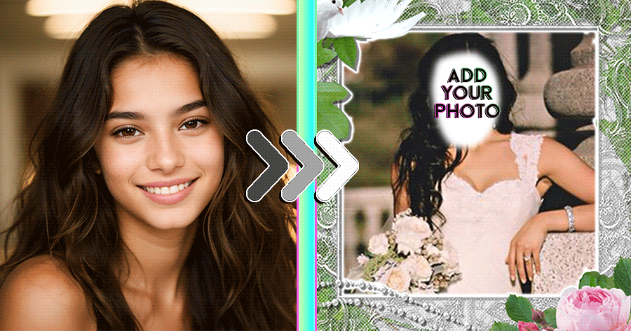 Transforme-se em uma noiva brasileira com o nosso filtro