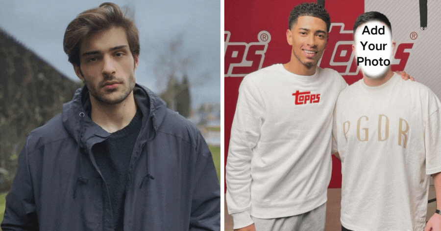 Create Memories With Jude Bellingham By Uploading Your Photo