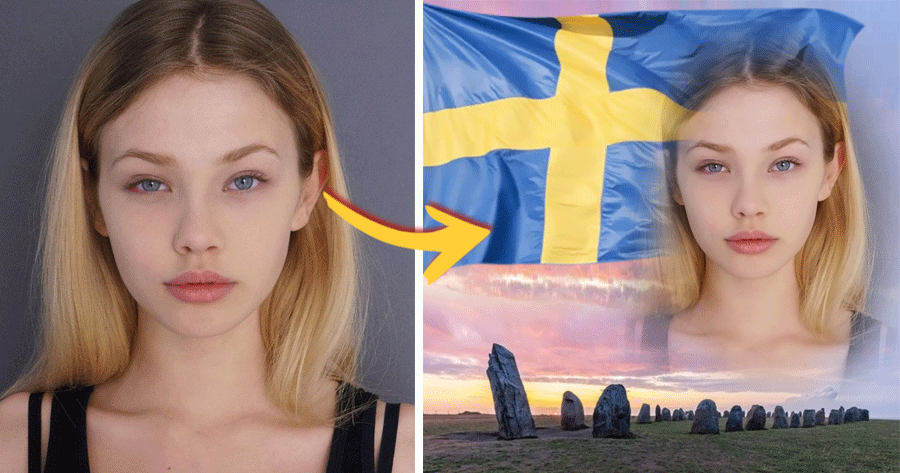 Honor Sweden National Day With Flag Photo Frame!