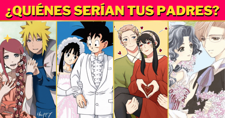 &iquest;Qui&eacute;nes Ser&iacute;an Tus Padres En El Mundo Del Anime? &iexcl;Desc&uacute;brelo Aqu&iacute;! 🕵️&zwj;♂️👩&zwj;👦