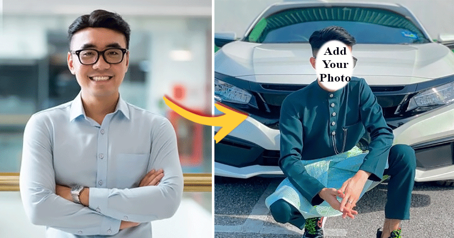 Upload Your Photo To Take Photo With The Car
