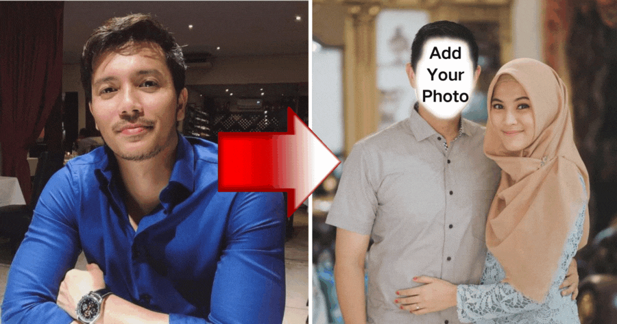 Place Your Photo In The Special Couple Frame