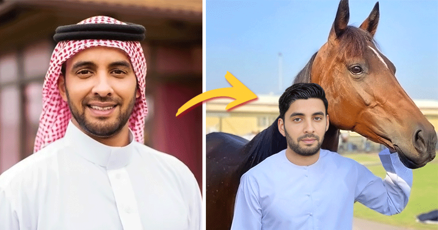 Create Handsome Photo With Horse!