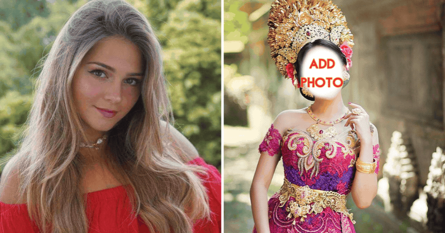 Check Your Photo With Balinese Traditional Dress