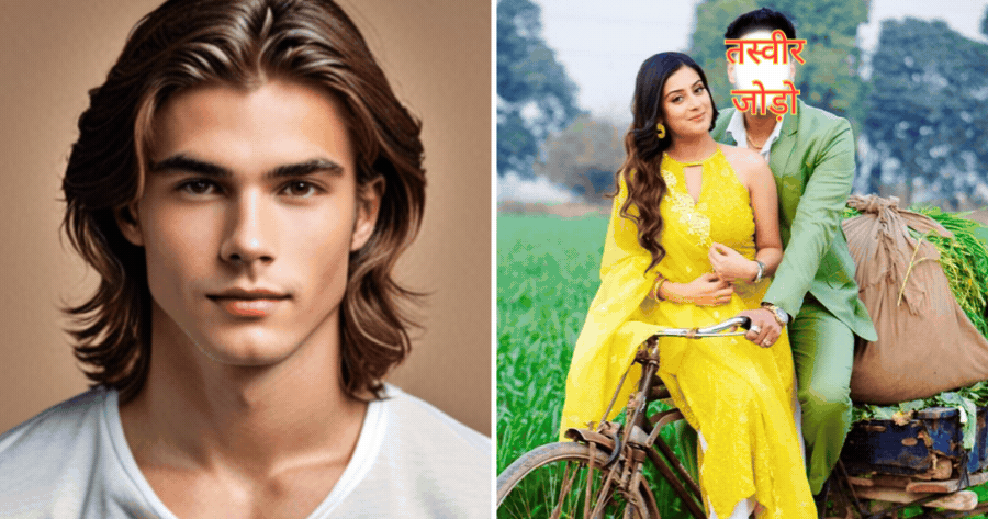 Create Your Bicycle Photo With Beautiful Girls