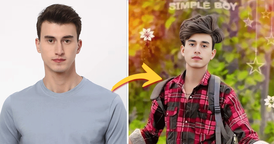 Try Our Simple Shirt Effect For Boys Style!