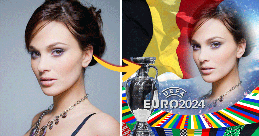 Get Your UEFA European Football Championship Photo To Support Belgium!