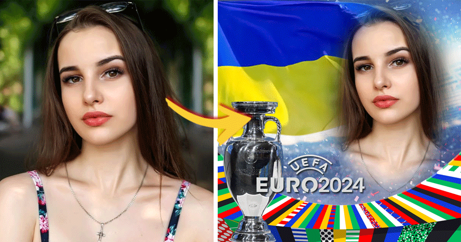 Generate Your UEFA European Football Championship Photo To Support Ukraine!