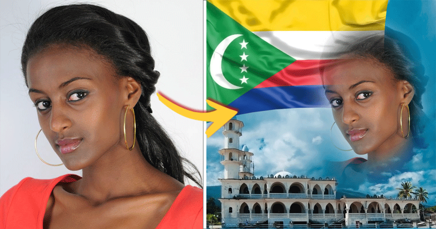 Honor Comoros National Day With A Special Flag Frame For Your Photos!
