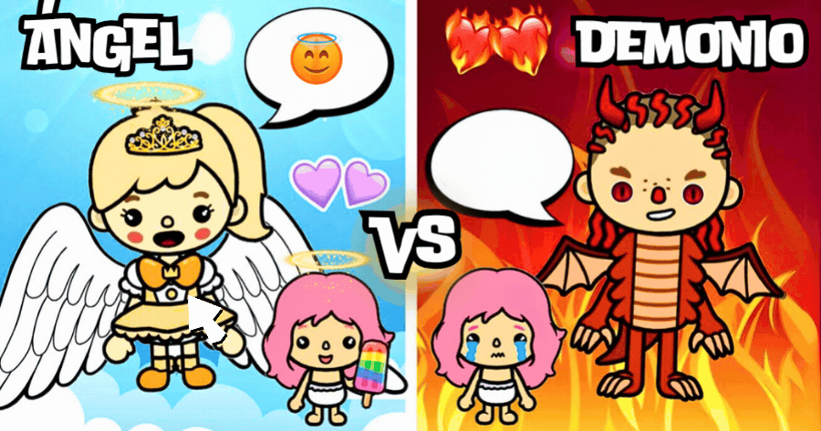 Demonio Vs. &Aacute;ngel | &iquest;A Qu&eacute; Bando Perteneces En Toca Life World? 😈👼