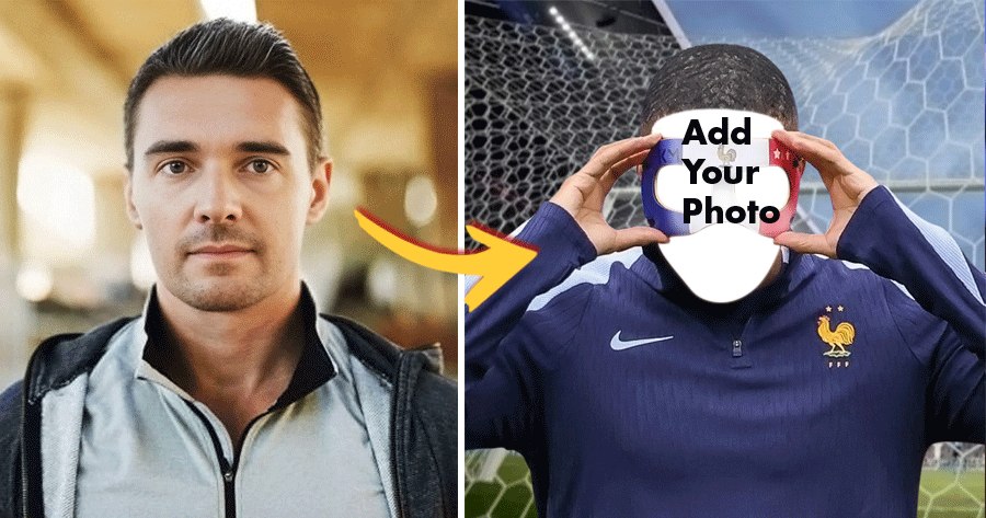 Transform Your Photo Into An Extraordinary Mbapp&eacute; Mask Effect!