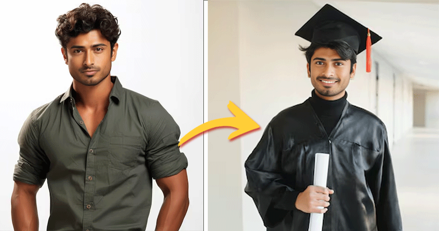 Make Your Grad Photos Shine With India Gown Effects!