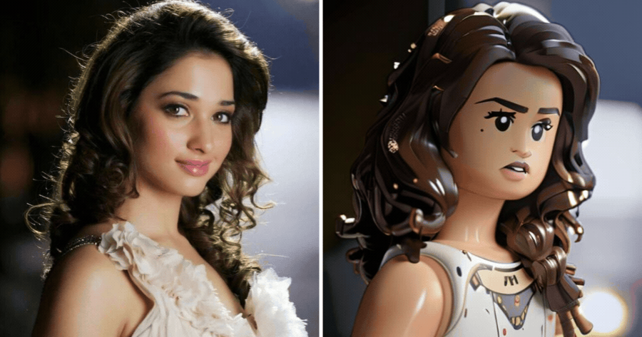 Gere Sua Foto Com Filtro Lego