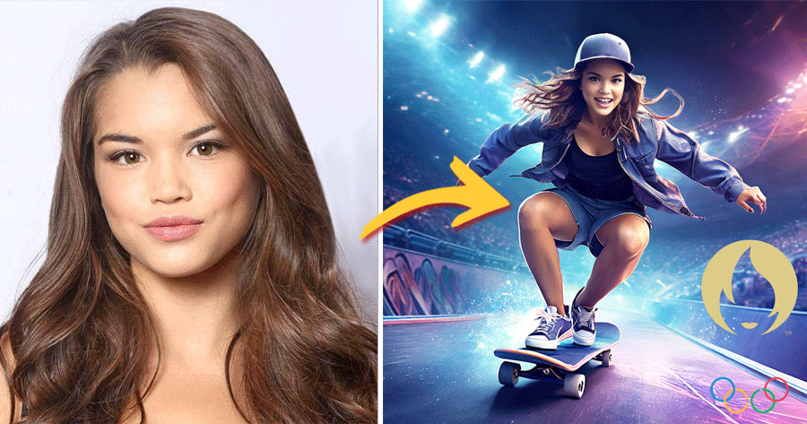 Gere sua foto de skatista gratuitamente