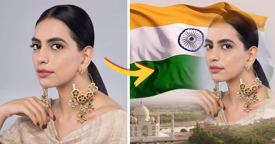 Custom Your Photo For Indian Independence Day
