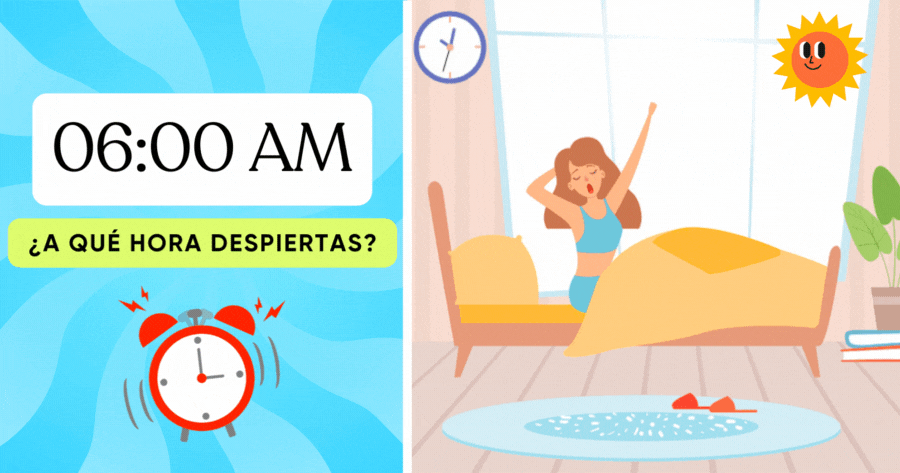 &iquest;Qu&eacute; Tan Raro Es El Horario En El Que Te Despiertas?