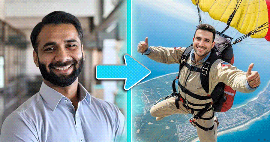 Dive Into Adventure With This Skydiving Filter