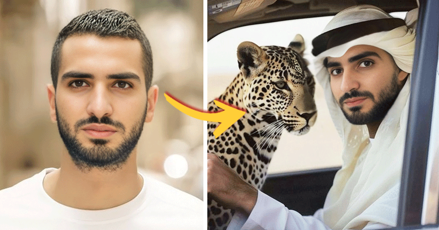 Upload Your Photo With This Leopard  Effect