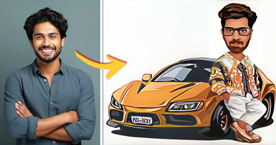 Eleve Sua Foto Com Um Retrato De Carro De Luxo!