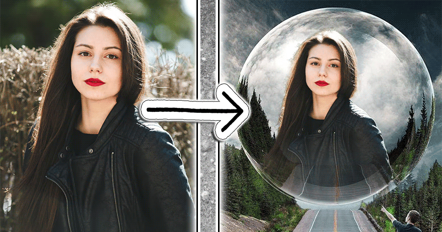 Create Your Shining Portrait With The Moon Frame 🌕